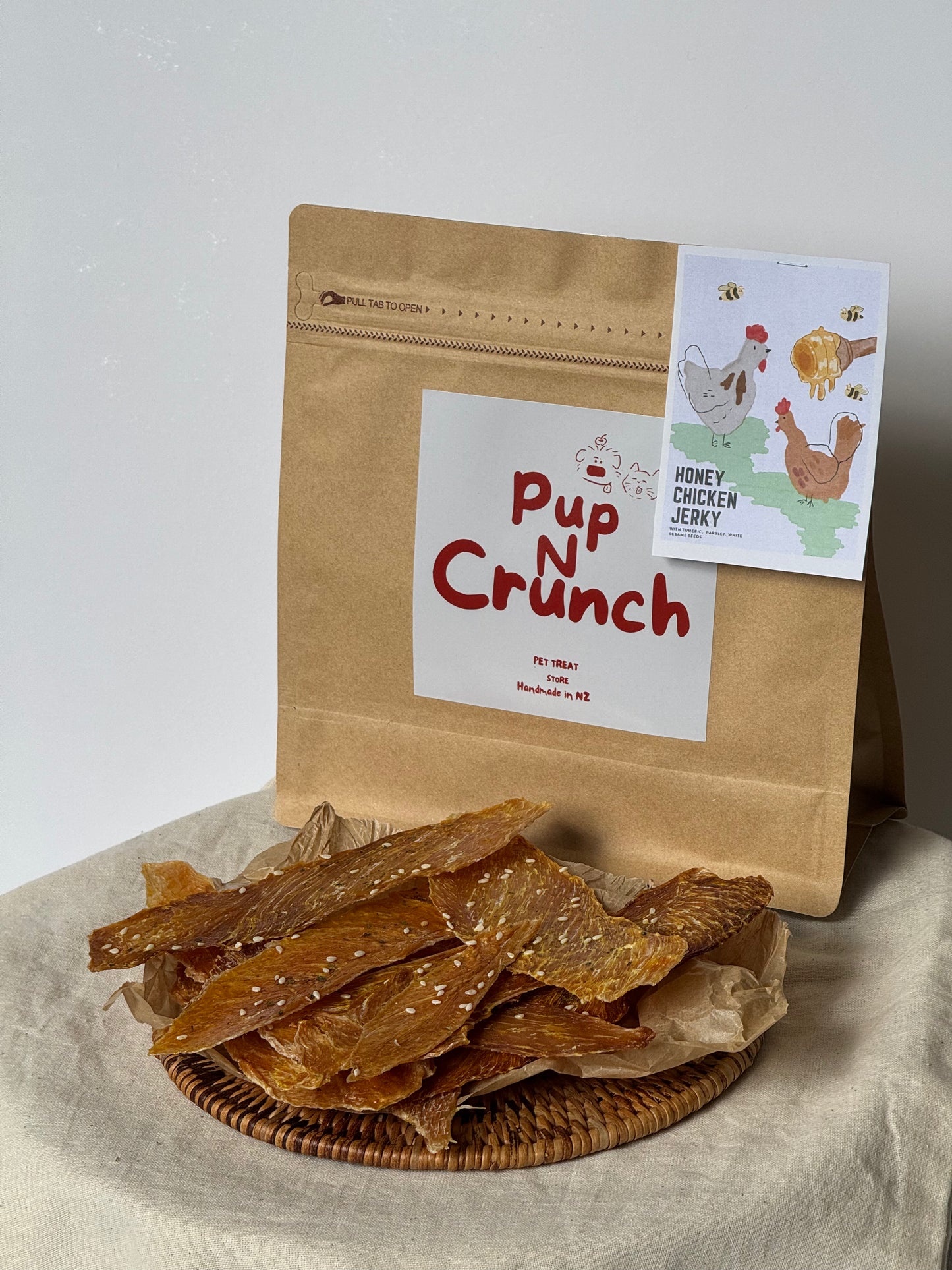 Honey Chicken Jerky (40g)