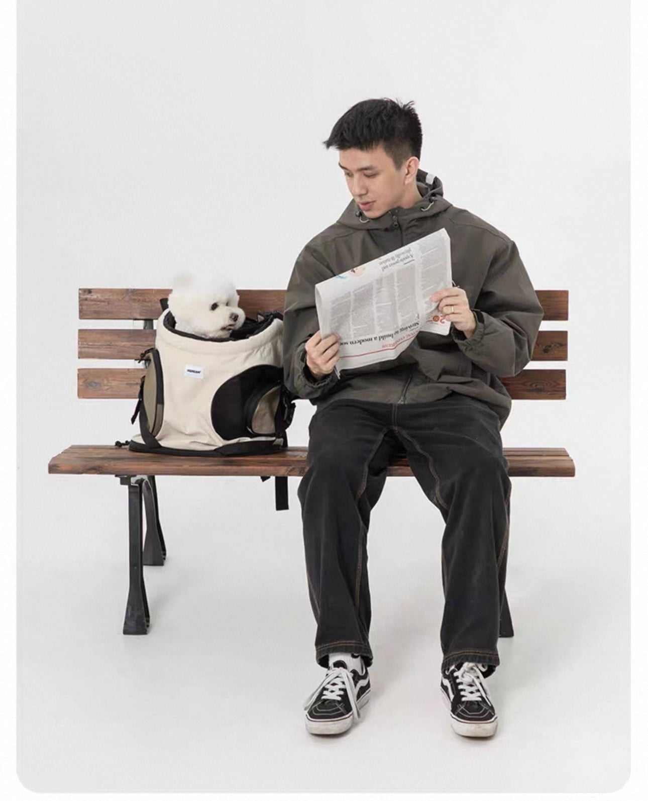 HiDREAM Front-Style Pet Carry Tote Bag