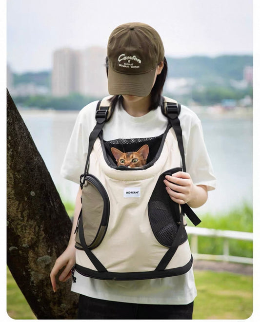 HiDREAM Front-Style Pet Carry Tote Bag