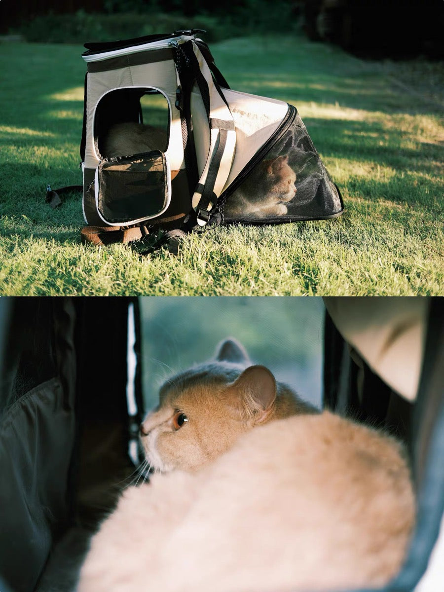HiDREAM Tent-Style Pet Backpack