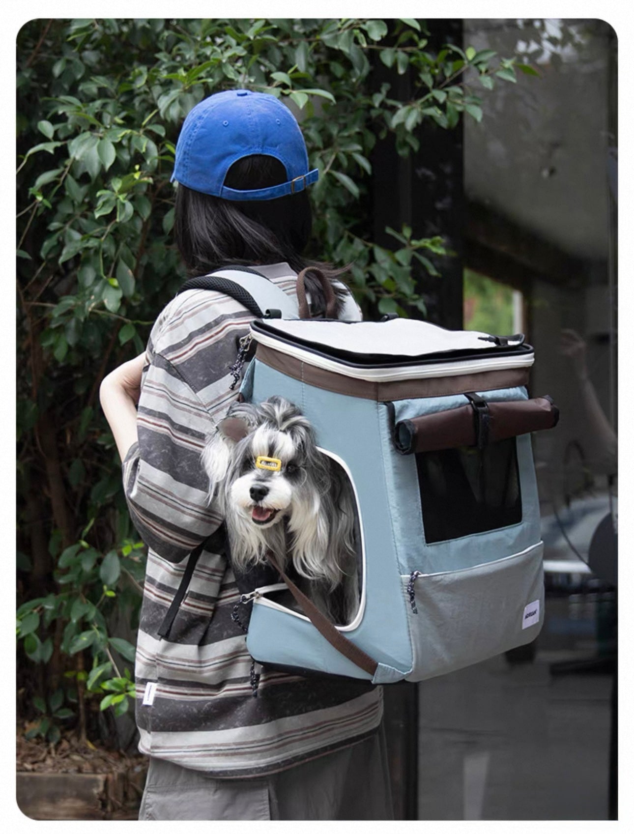HiDREAM Tent-Style Pet Backpack