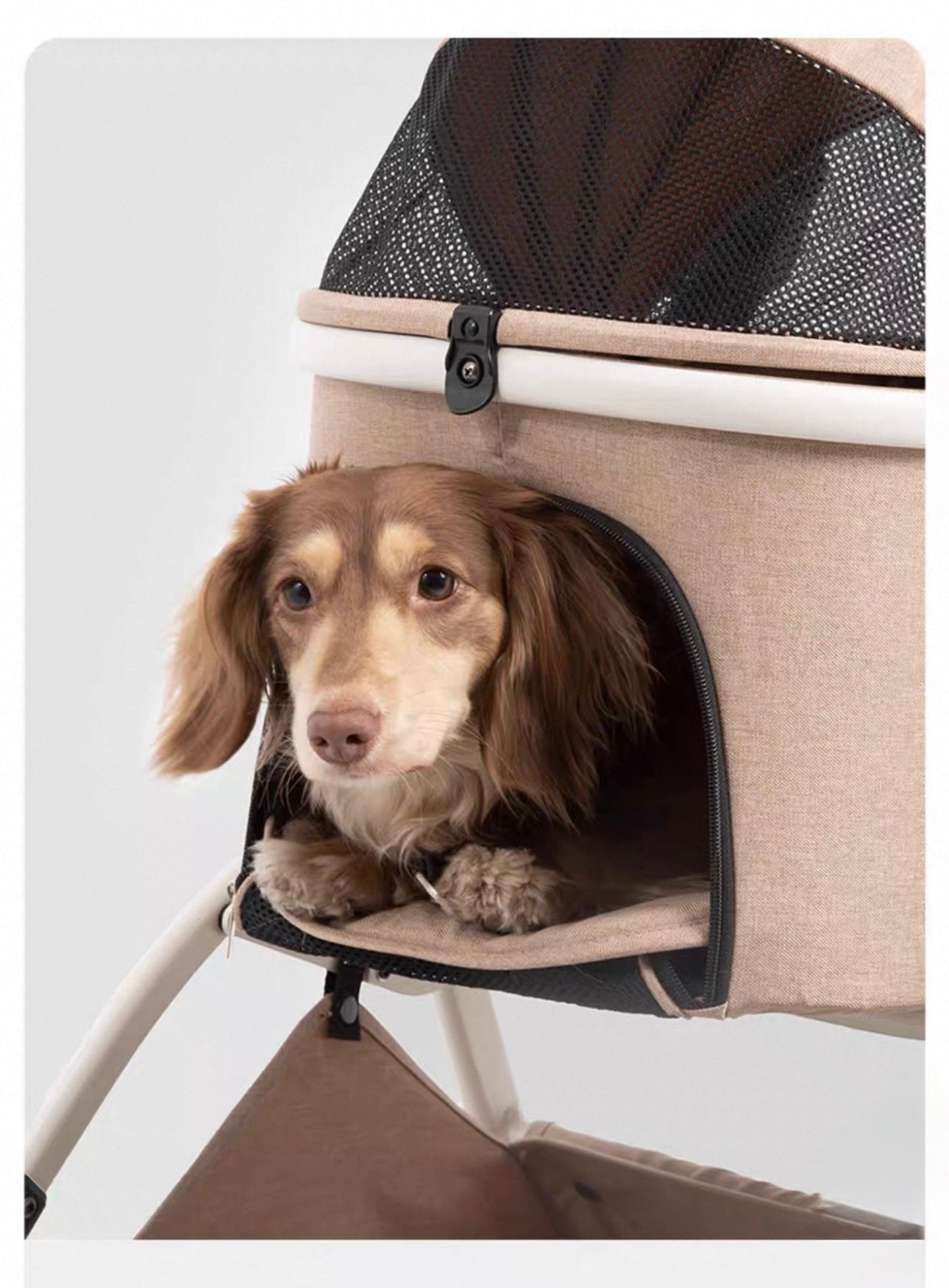 HiDREAM Lightweight Pet Stroller With One-Touch Fold