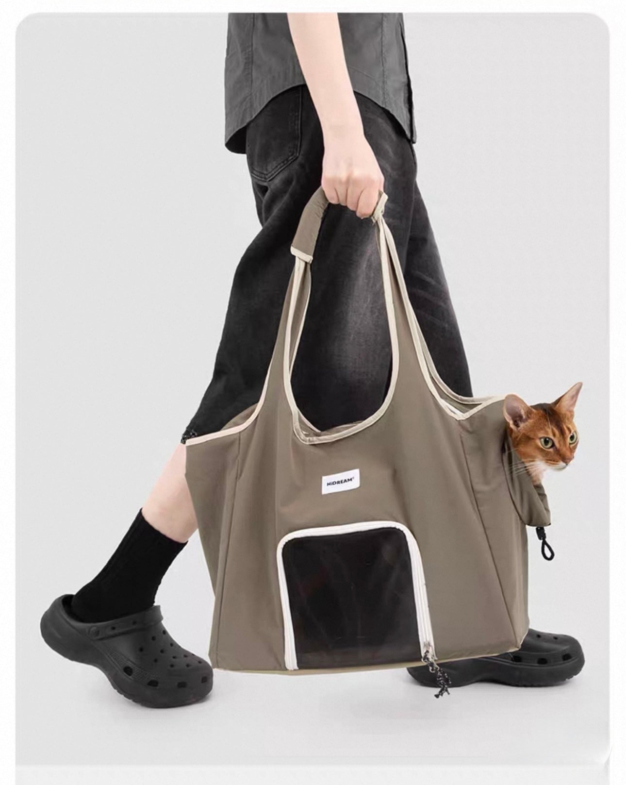 HiDREAM Nylon Pet Shoulder Bag