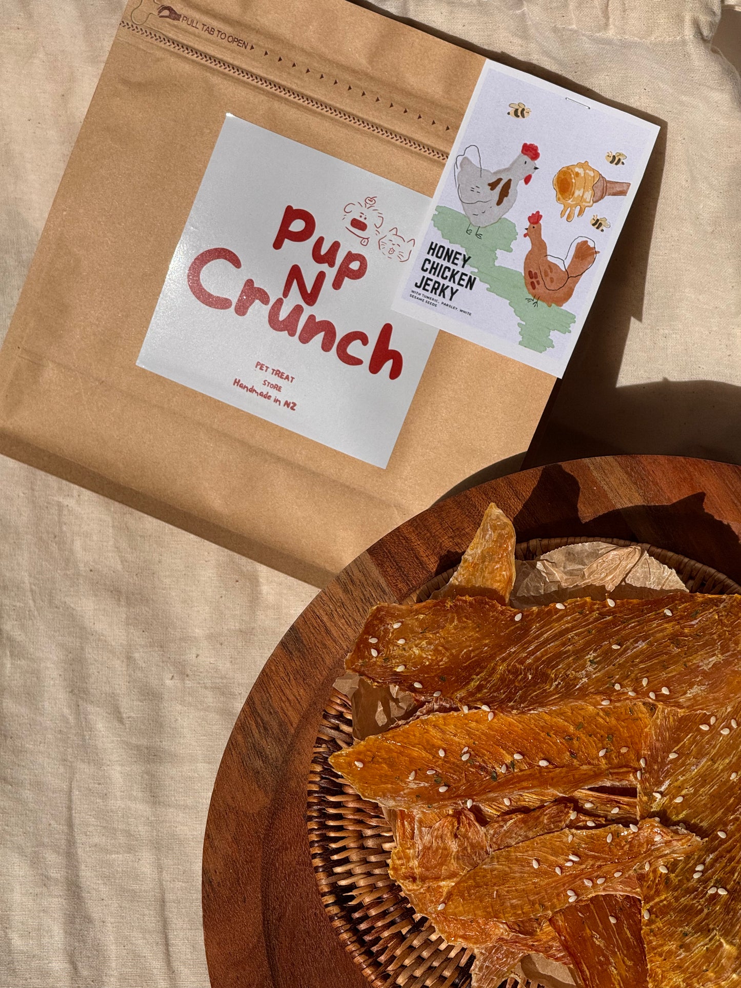 Honey Chicken Jerky (40g)