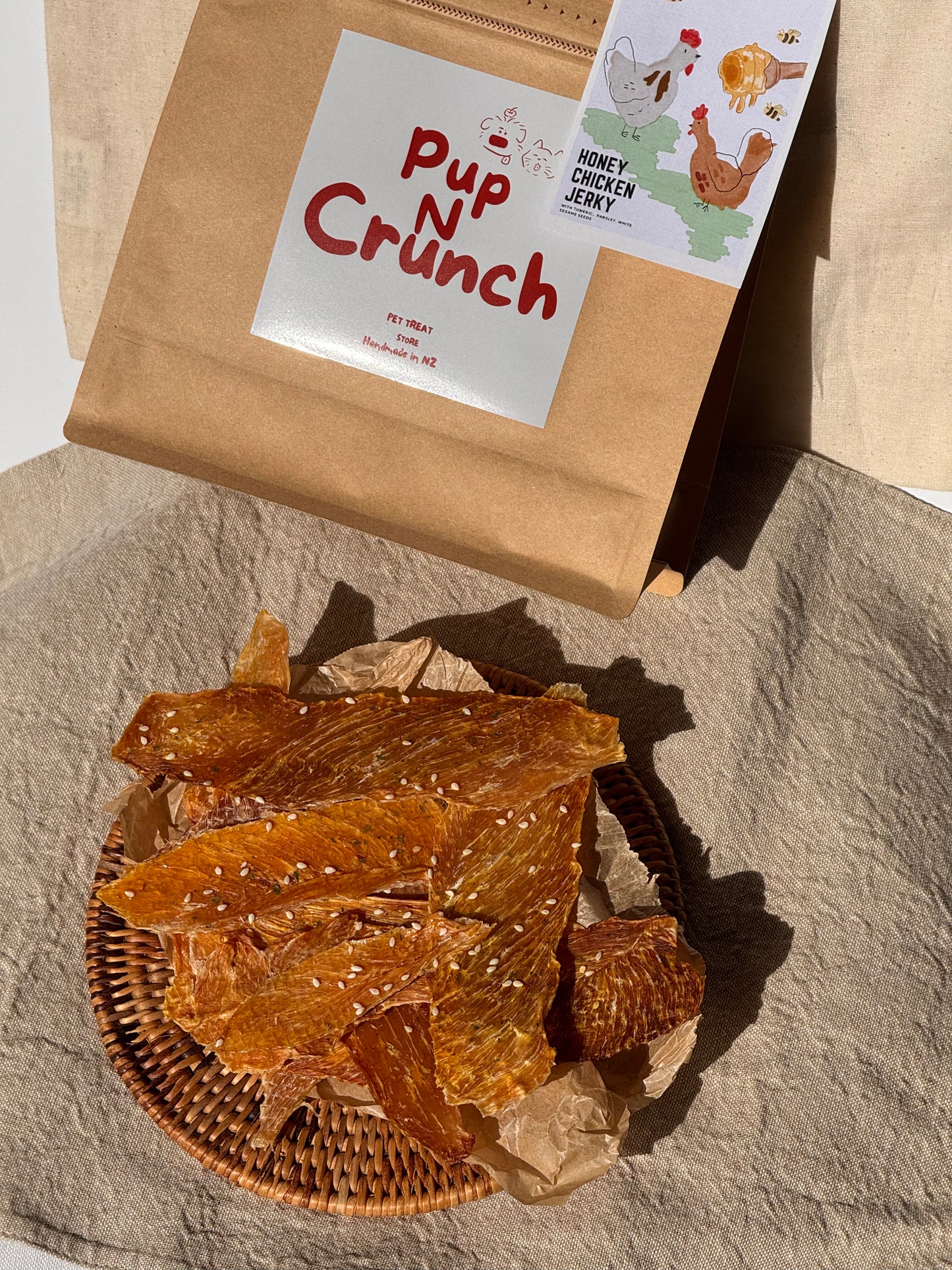 Honey Chicken Jerky (40g)